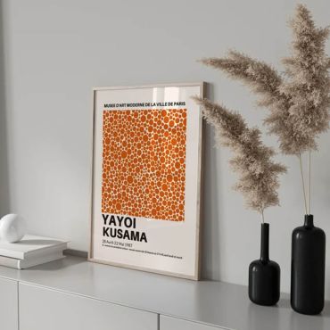 Cuadros de Famosos - Manchas de Yayoi Kusama