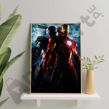 Cuadros de Peliculas - Iron Man y War Machine