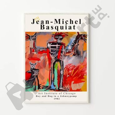 Cuadros de Famosos -  Pinceladas de Basquiat