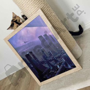 Cuadros de Paisajes - La Ciudad del Futuro