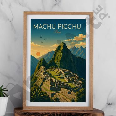 Cuadros de Cuzco - Machu Picchu