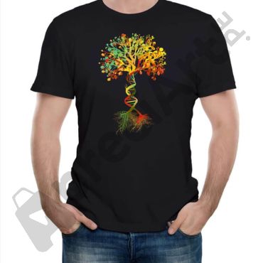 Polo de hombre - Árbol de colores 