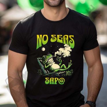 Polo de hombre - No seas sap@-fumando