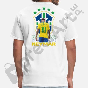 Polo de Neymar - Espalda con Brasil