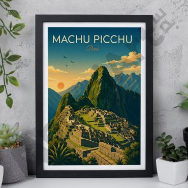 Cuadros de Cuzco - Machu Picchu