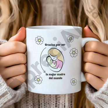 Tazas para Mamá - La mejor madre del mundo