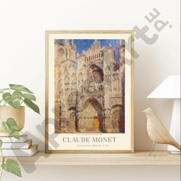 Cuadros de Famosos - La Catedral de Rouen de Claude Monet