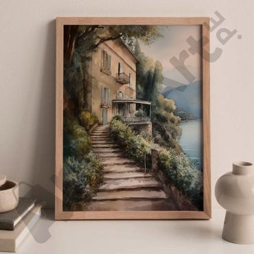 Cuadros Decorativos - Casas de Lago