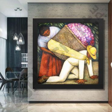 Diego Rivera - The Flower Carrier