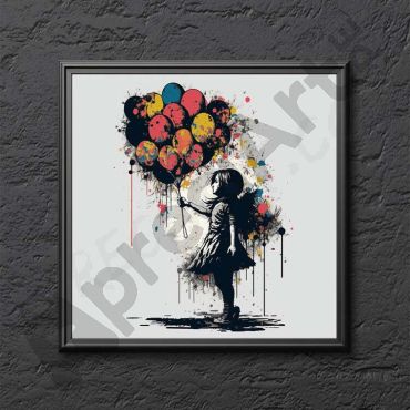 Banksy - Balloon Girl
