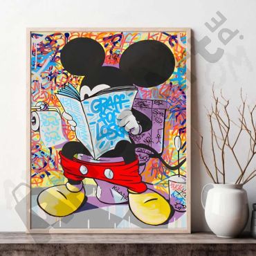 Banksy - Mickey in the Bathroom