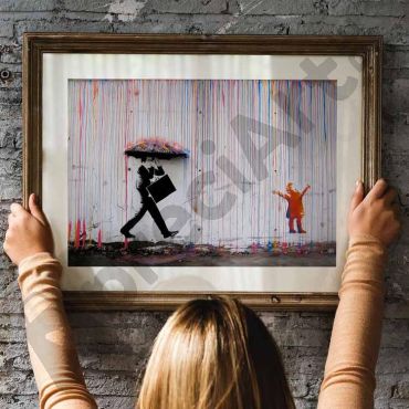 Banksy - Rain of Colors