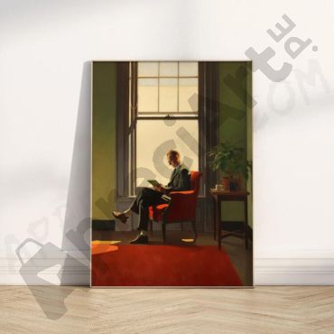 Edward Hopper - Silence And Reading
