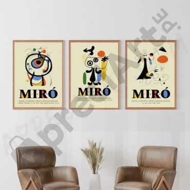 Joan Miró - Maleri Litografi