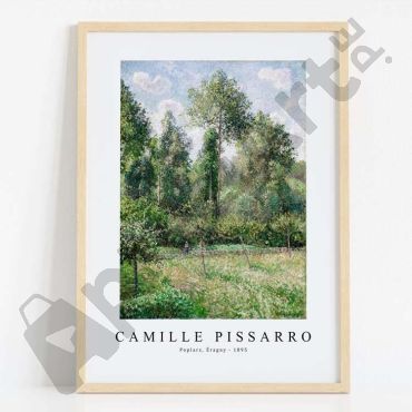 Camille Pissarro - Álamos Éragny