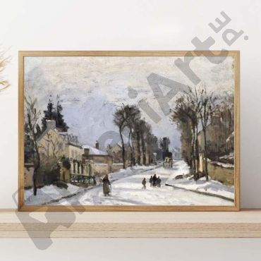 Camille Pissarro - Camino a Versalles