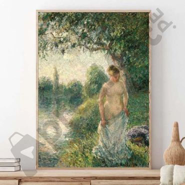 Camille Pissarro - El bañista