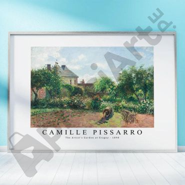 Camille Pissarro - El jardín del Artista en Eragny