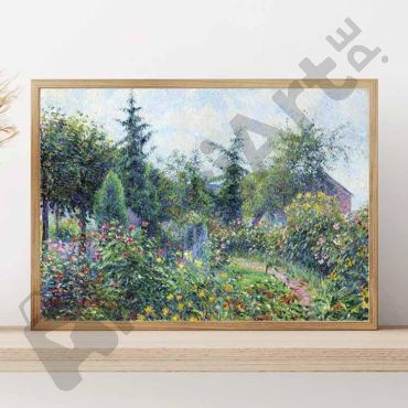 Camille Pissarro - Jardín y gallinero