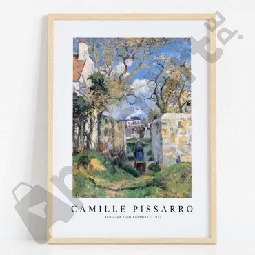Camille Pissarro - Paisaje de Pontoise
