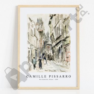 Camille Pissarro - Rue Damiette Rouen
