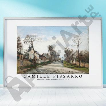 Camille Pissarro - Versailles road Louveciennes