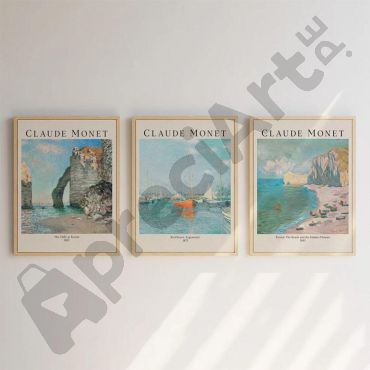 Claude Monet - The Way of the Sea
