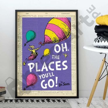 Dr Seuss - Oh the places you'll go