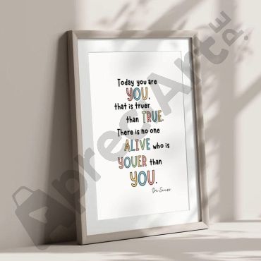 Dr Seuss - Today it is You