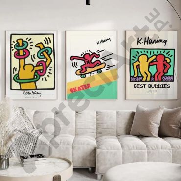 Keith Haring - Fluidity and Unity