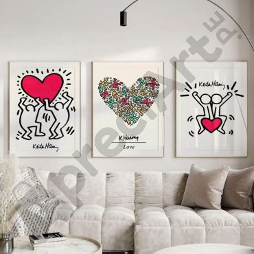 Keith Haring - Love in Three Acts