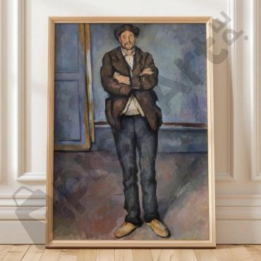 Paul Cézanne - Paysan Debout les Bras Croisés