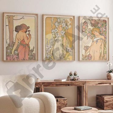 Alphonse Mucha - Beauty Portraits