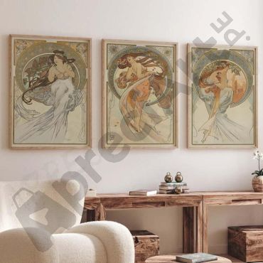 Alphonse Mucha - Eternal Women
