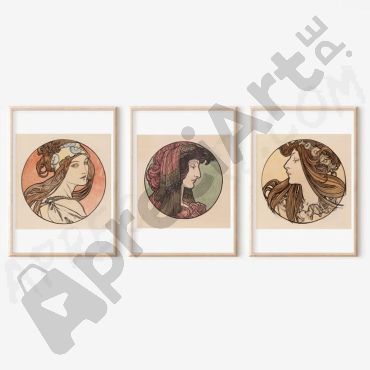 Alphonse Mucha - Women of Art
