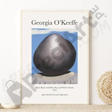Georgia O'Keeffe - Black Rock