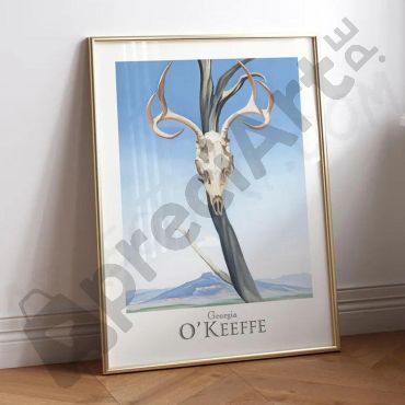 Georgia O'Keeffe - Deer Skull