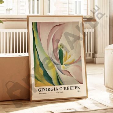 Georgia O'Keeffe - Pink Tulips