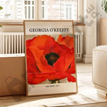 Georgia O'Keeffe - Red Poppy