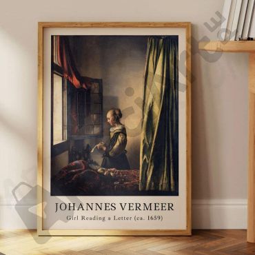 Johannes Vermeer - Girl reading a letter