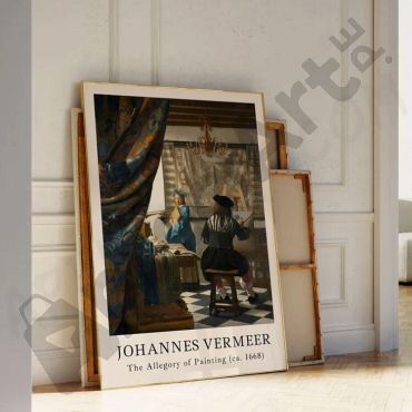Johannes Vermeer - The allegory of Painting