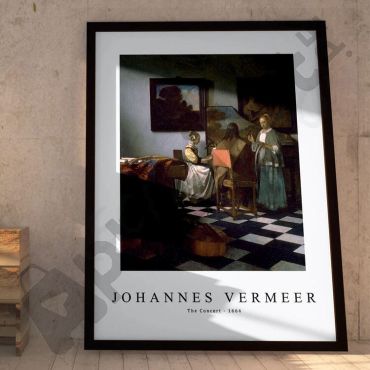 Johannes Vermeer - The Concert