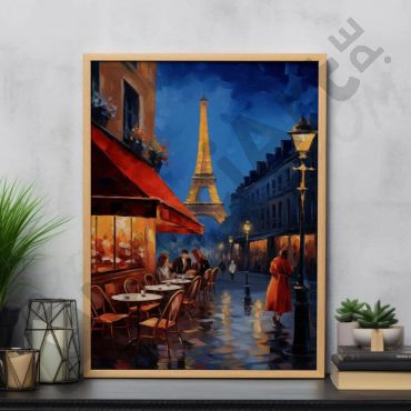 Leonard Afremov - Paisaje nocturno parisino
