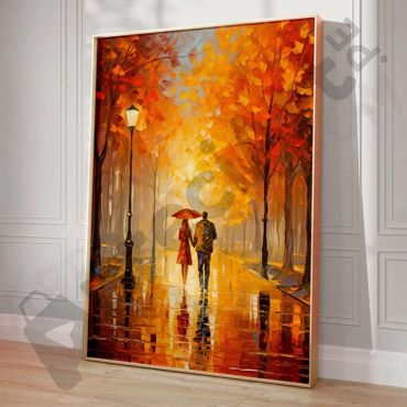 Leonard Afremov - Pareja bajo la lluvia