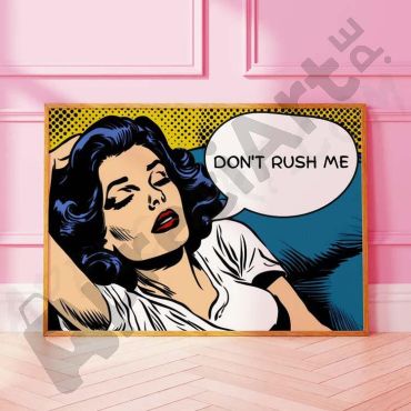 Roy Lichtenstein - Don't Rush Me - 2