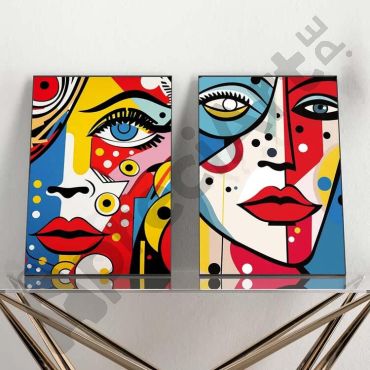 Roy Lichtenstein - Pop Portrait