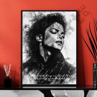 Cuadros de Música - Arte Pop de Michael Jackson