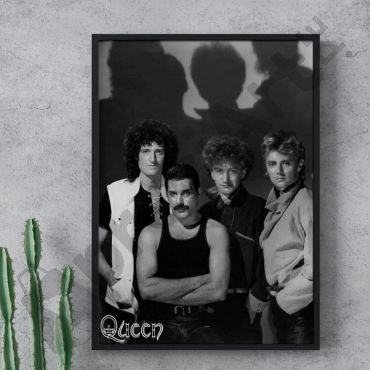 Cuadros de Música - Queen Black and White