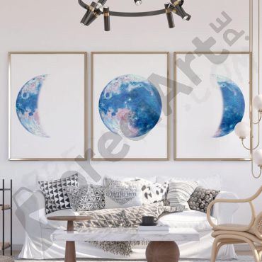 Cuadros Decorativos - Estados de la Luna