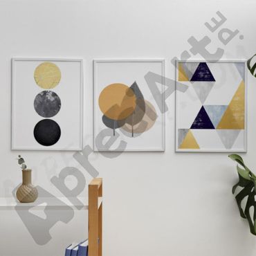 Cuadros para Sala - Formas en Armonía